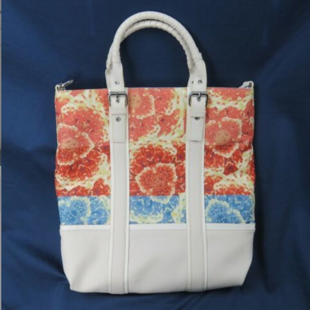 Simply Vera Wang-Large Floral Crossbody Purse
